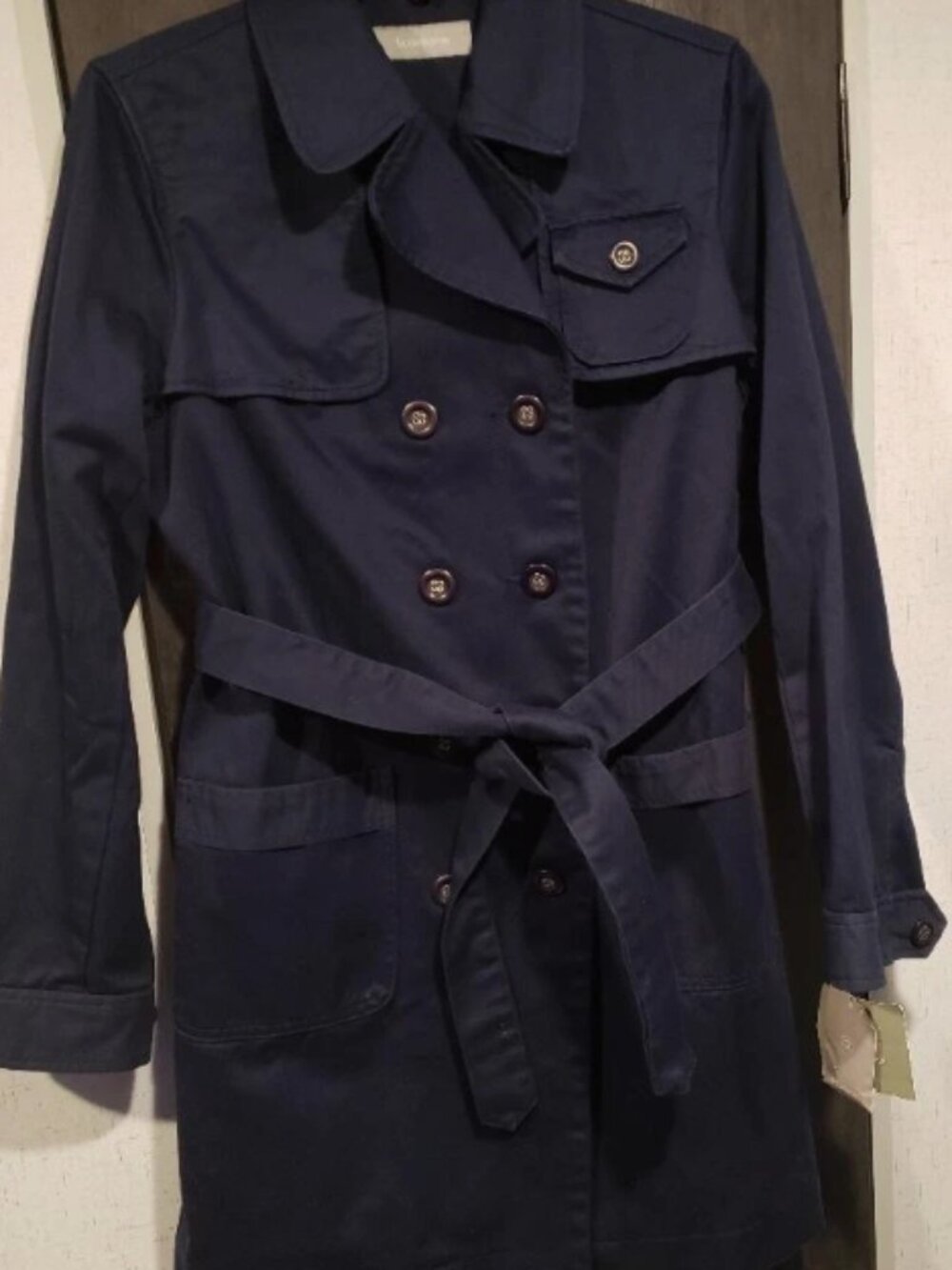 LIZ CLAIBORNE COLLECTION Womens Double Breasted Jacket Size M